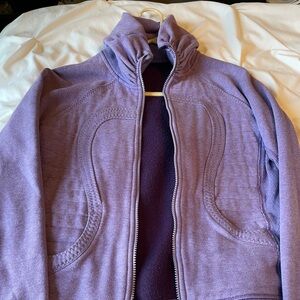 Purple Lululemon Scuba Jacket Size 10